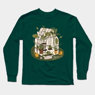 Plant Lover Greenhouse Long Sleeve T-Shirt